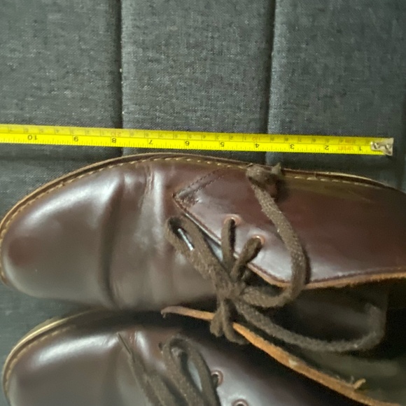 Clarks Mens Brown Leather Ankle Casual Chukka Desert Boots- Sz-8.5 - Picture 11 of 16